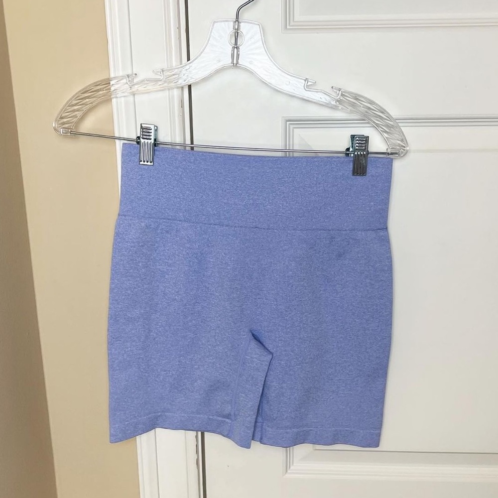 light purple biker shorts
